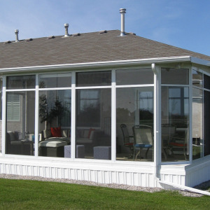 Studio/Flat Style Roof - Glastar Sunrooms by SunShade